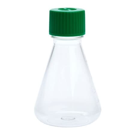 Celltreat CELLTREAT  250mL Erlenmeyer Flask, Vent Cap, Plain Bottom, PETG, Sterile 229805